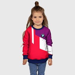 Свитшот детский BMW geometry sport, цвет: 3D-синий — фото 2