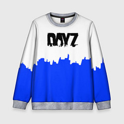 Свитшот детский Dayz сине белая геомтерия, цвет: 3D-меланж