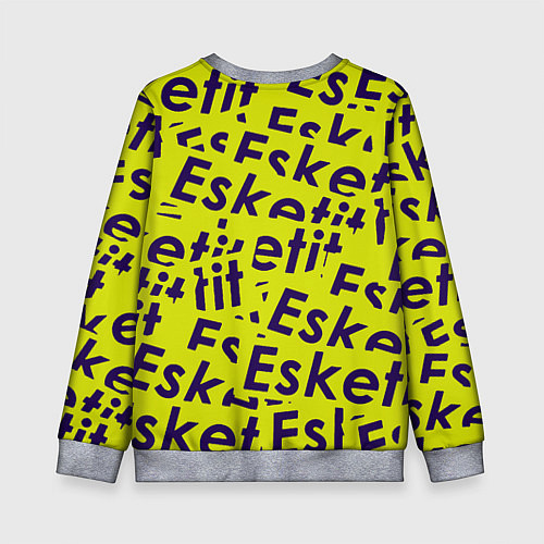 Детский свитшот Rainbow six pattern rap / 3D-Меланж – фото 2