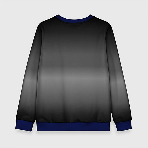 Детский свитшот Евангелион Аянами Рей / 3D-Синий – фото 2