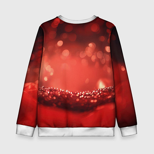 Детский свитшот Влюбленные котята с сердечком / 3D-Белый – фото 2