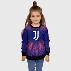 Свитшот детский Juventus red energy, цвет: 3D-черный — фото 2