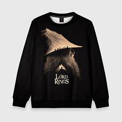 Свитшот детский Гэндальф из Властелин колец, цвет: 3D-черный