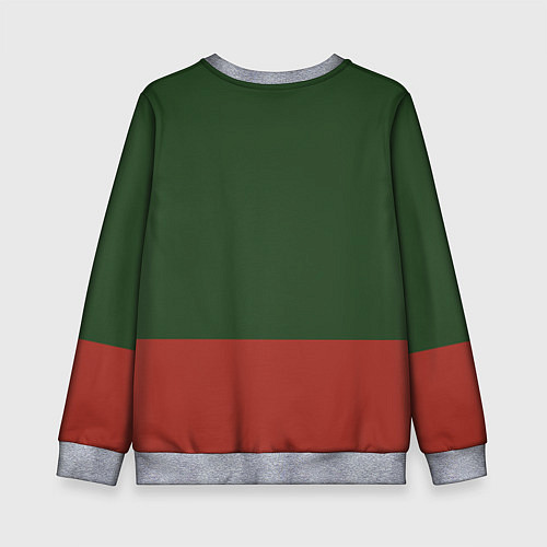 Детский свитшот Мотострелковые войска: герб со щитом / 3D-Меланж – фото 2