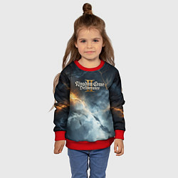 Свитшот детский Kingdom Come Deliverance 2 молнии, цвет: 3D-красный — фото 2