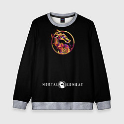 Свитшот детский Дракон - Мортал Комбат, цвет: 3D-меланж