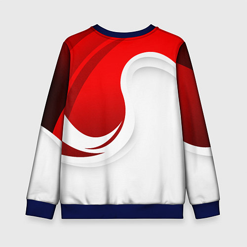 Детский свитшот Assassins creed - shadows / 3D-Синий – фото 2