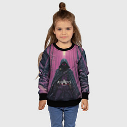 Свитшот детский Assassins Creed demon, цвет: 3D-черный — фото 2