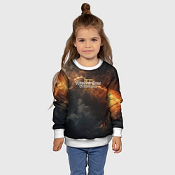 Свитшот детский Kingdom Come Deliverance 2 dark sky, цвет: 3D-белый — фото 2