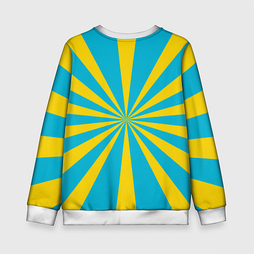 Детский свитшот Военно-воздушные силы / 3D-Белый – фото 2