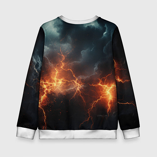 Детский свитшот Stronghold сrusader небесная мощь / 3D-Белый – фото 2