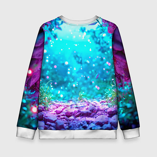 Детский свитшот Утеночек / 3D-Белый – фото 2