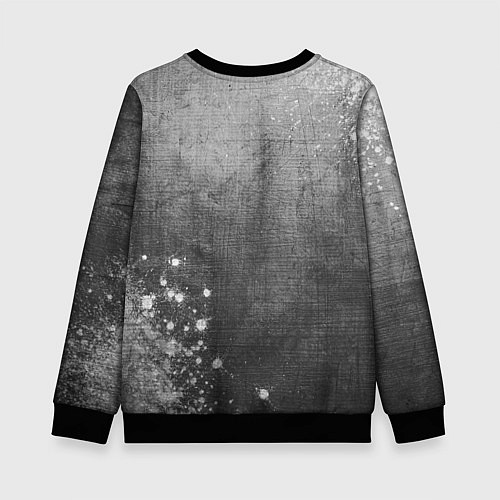 Детский свитшот Counter-Strike 2 - grey gradient вертикально / 3D-Черный – фото 2