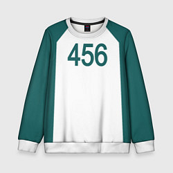 Свитшот детский Форма номер 456, цвет: 3D-белый