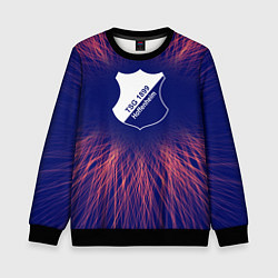 Свитшот детский Hoffenheim red energy, цвет: 3D-черный