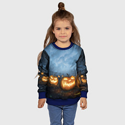 Свитшот детский Костюмы для halloween, цвет: 3D-синий — фото 2