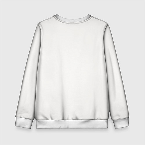 Детский свитшот Костюм доктора с накаченным телом / 3D-Белый – фото 2