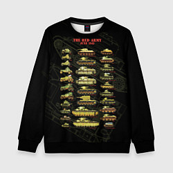 Свитшот детский Бронетехника СССР на Июнь 1941, цвет: 3D-черный