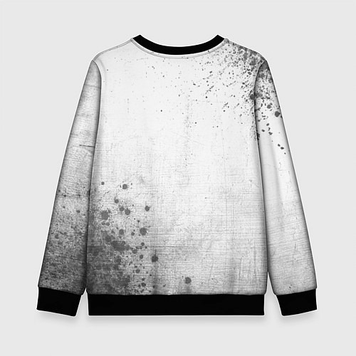 Детский свитшот Genesis - white gradient вертикально / 3D-Черный – фото 2