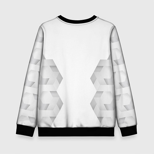 Детский свитшот West Ham white poly / 3D-Черный – фото 2