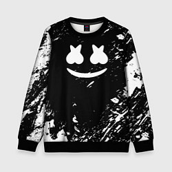 Детский свитшот Marshmello брызги красок