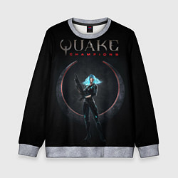 Свитшот детский Quake Champions - Nyx, цвет: 3D-меланж