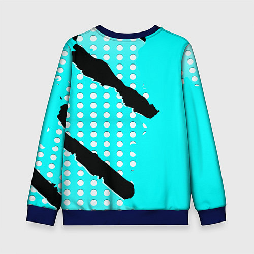 Детский свитшот BMW sport краски / 3D-Синий – фото 2