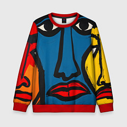 Детский свитшот Арт с лицами