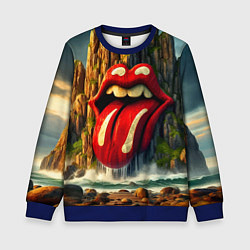 Детский свитшот Rolling Stones - sea rocks