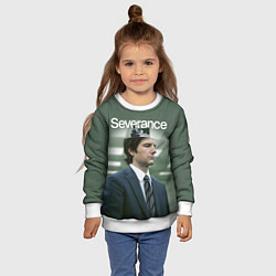 Свитшот детский Mark Severance, цвет: 3D-белый — фото 2
