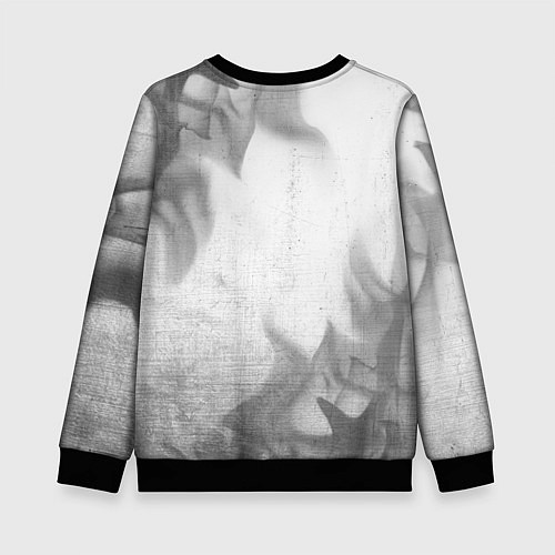 Детский свитшот Great Wall - white gradient / 3D-Черный – фото 2