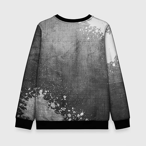 Детский свитшот Destiny - grey gradient вертикально / 3D-Черный – фото 2