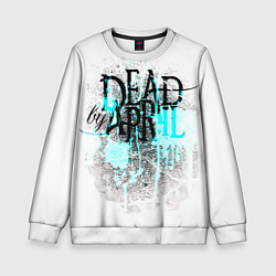Детский свитшот Dead by april краски