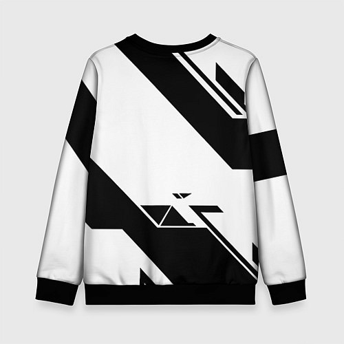 Детский свитшот Farcry6 геометрия полосы / 3D-Черный – фото 2