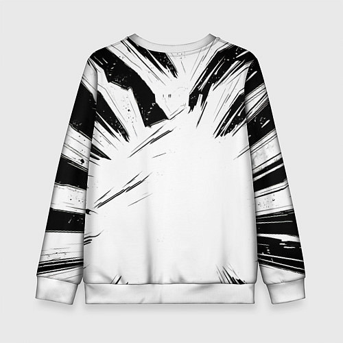 Детский свитшот Мощный реслер / 3D-Белый – фото 2