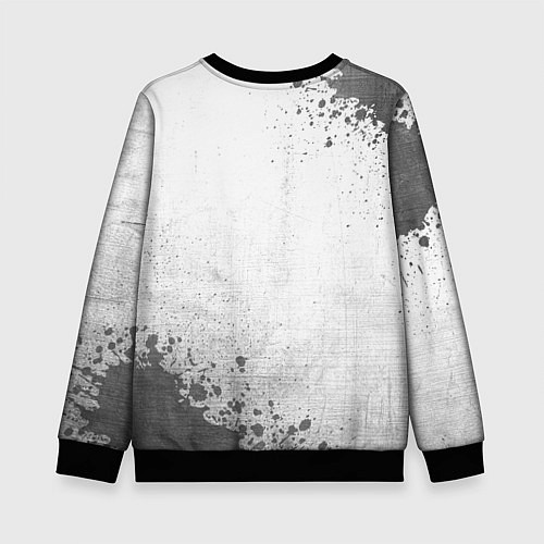 Детский свитшот Infiniti - white gradient вертикально / 3D-Черный – фото 2