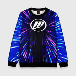 Свитшот детский Lifan neon energy, цвет: 3D-черный