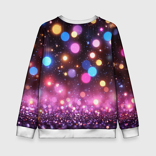 Детский свитшот Inzoi кошечка и логотип / 3D-Белый – фото 2