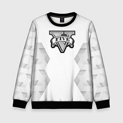 Детский свитшот GTA white poly