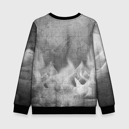 Детский свитшот Stumble Guys - grey gradient посередине / 3D-Черный – фото 2