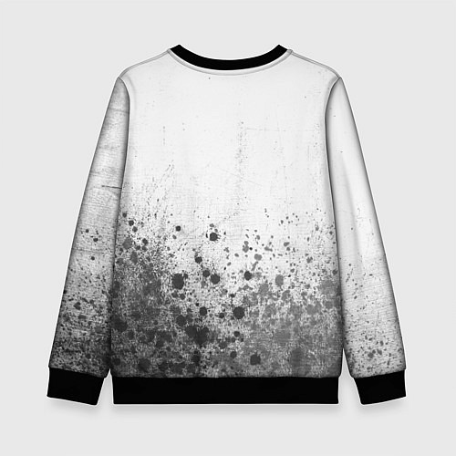 Детский свитшот Stumble Guys - white gradient посередине / 3D-Черный – фото 2