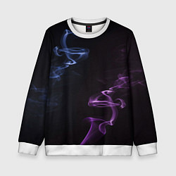 Детский свитшот Color black blue pink