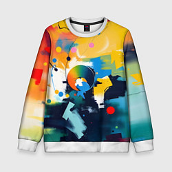 Детский свитшот Абстракция в деталях