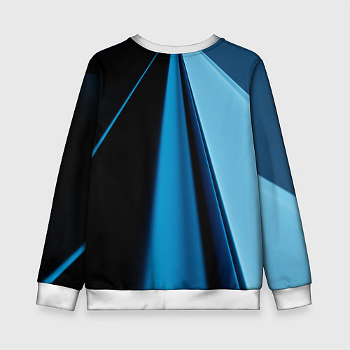 Детский свитшот Black blue / 3D-Белый – фото 2