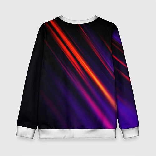 Детский свитшот Multicolored / 3D-Белый – фото 2