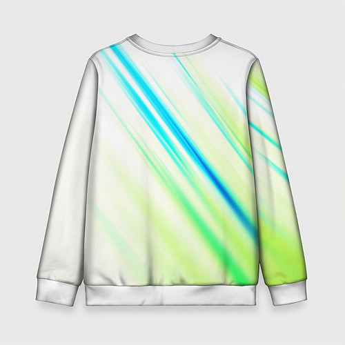 Детский свитшот Multicolored / 3D-Белый – фото 2