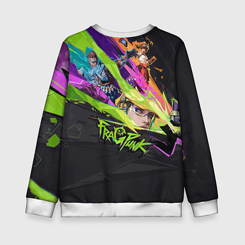 Детский свитшот Fragpunk / 3D-Белый – фото 2