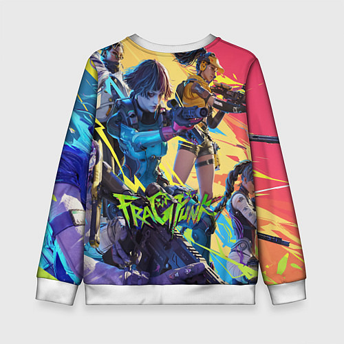 Детский свитшот This is fragpunk / 3D-Белый – фото 2
