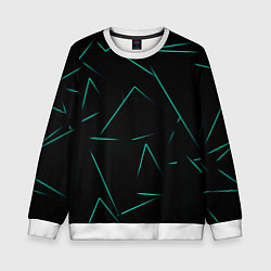 Детский свитшот Color turquoise line