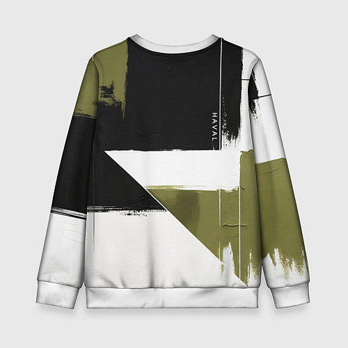 Детский свитшот Haval логотип / 3D-Белый – фото 2